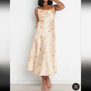 Petal & Pup Oralie Dress Adjustable Tie Dress